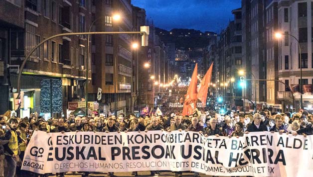 HIZPIDEA: Larunbateko manifestazioa eta Kataluniako egoera