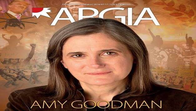 IBAIZABAL: Amy Goodman kazetariari elkarrizketa (Argia astekaria, 2516. zenbakia)