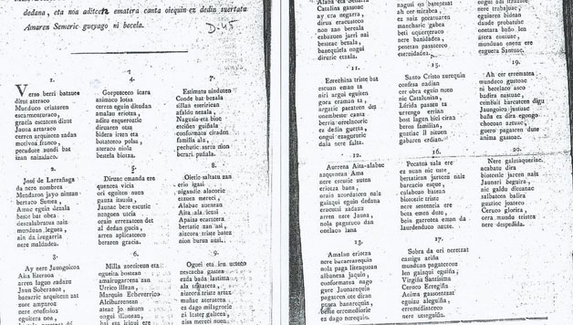 GOMUTAN: Jose Larrañaga Bilbon exekutatu zutenekoa (1826)