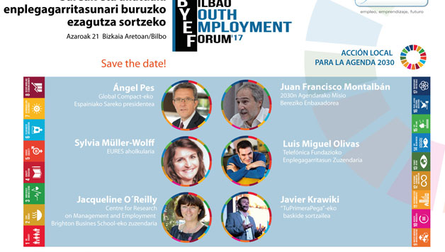 Bilbao Youth Employment Forum ‘enplegagarritasunari buruzko ezagutzak sortzeko sareak eta aliatuak”