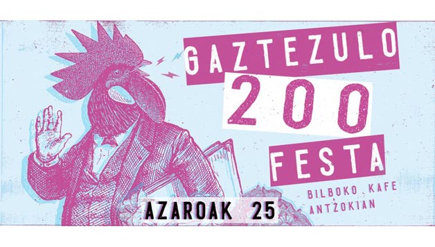 200. zenbakiaren harira, Gaztezulok 200 Fest antolatu du igandean Kafe Antzokian
