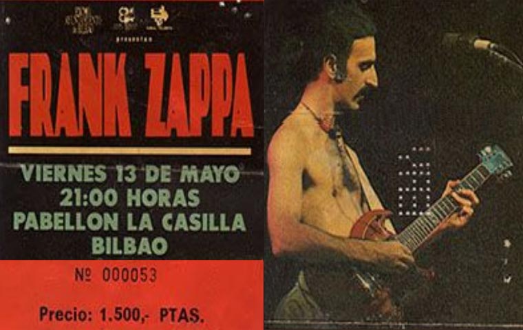 SOINUGELA: Brian Travers, Fetén Fetén, Frank Zappa, Los Lobos, Audience