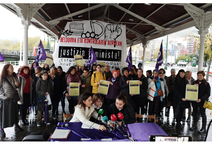 Euskal Herriko mugimendu feministak beldurraren aurrean justizia feminista aldarrikatuko du