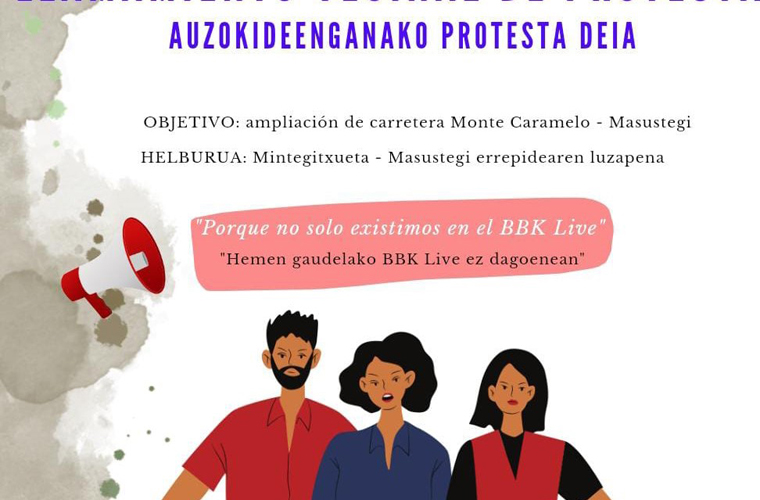 “Hemen gaudelako BBK live ez dagoenean” lelopean protesta egingo dute kobetamendiko auzokideak